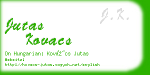 jutas kovacs business card